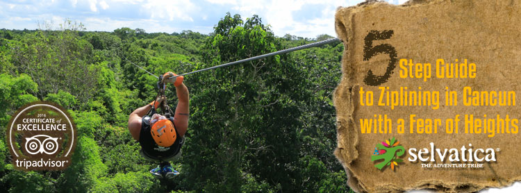 5-Step Guide to Ziplining in Cancun with a Fear of Heights Selvatica Mexico