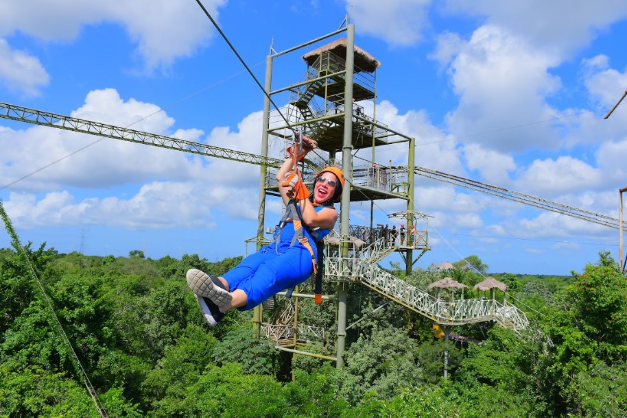 tours aereos en Cancún y la Riviera Maya en Selvatica