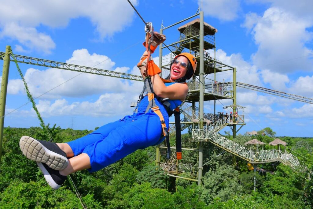 circuito de tirolesas en cancún y riviera maya